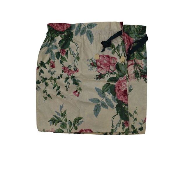 2 Nordic House Designs Floral Print Chintz Cotton Drawstring Bag Vintage - Picture 6 of 10